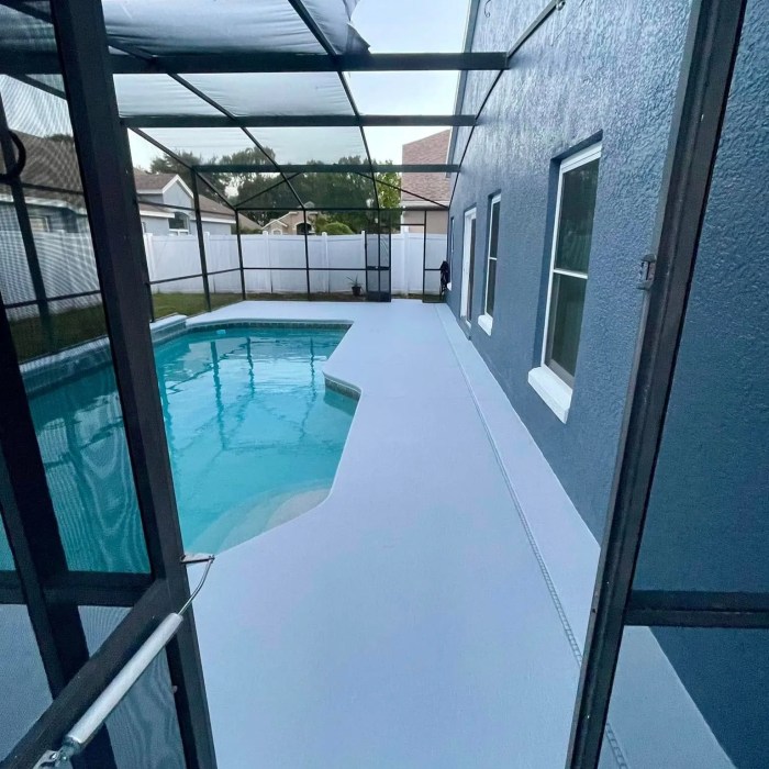 pool deck coating